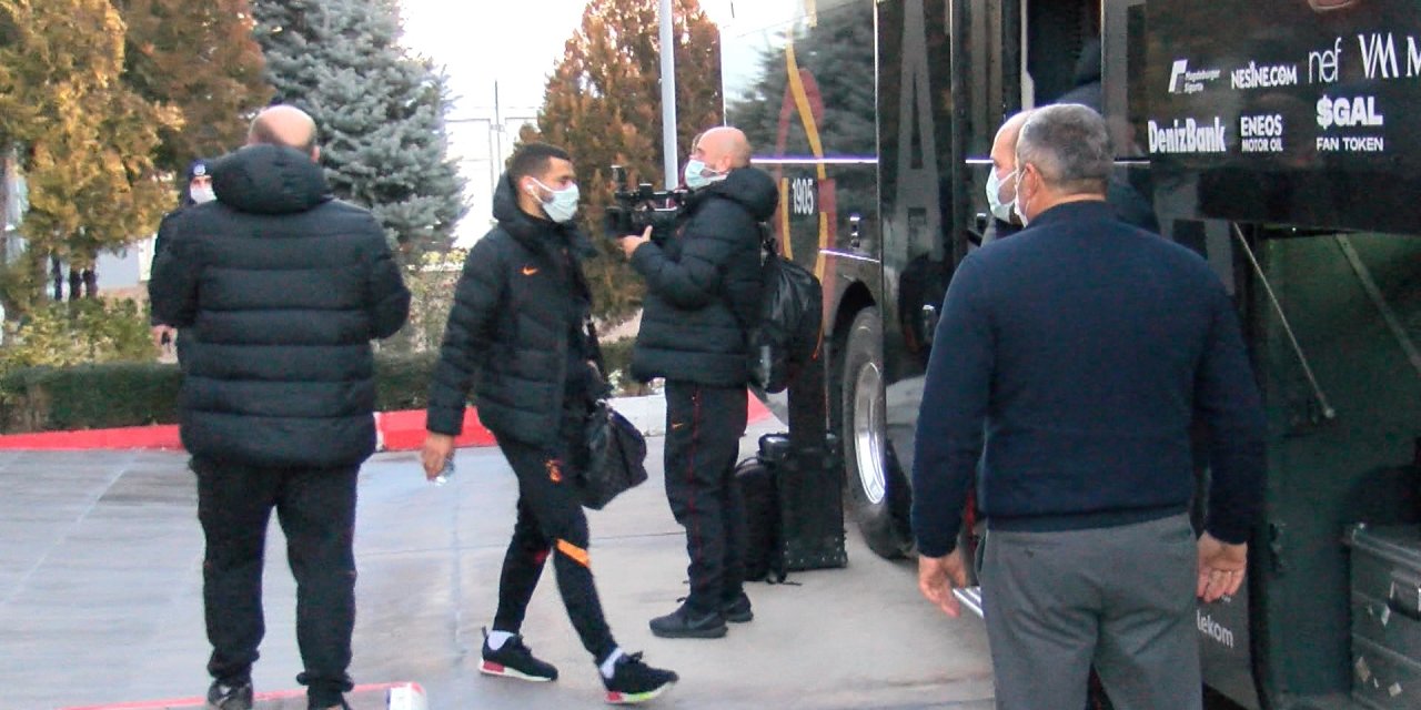 Galatasaray kafilesi Malatya'da