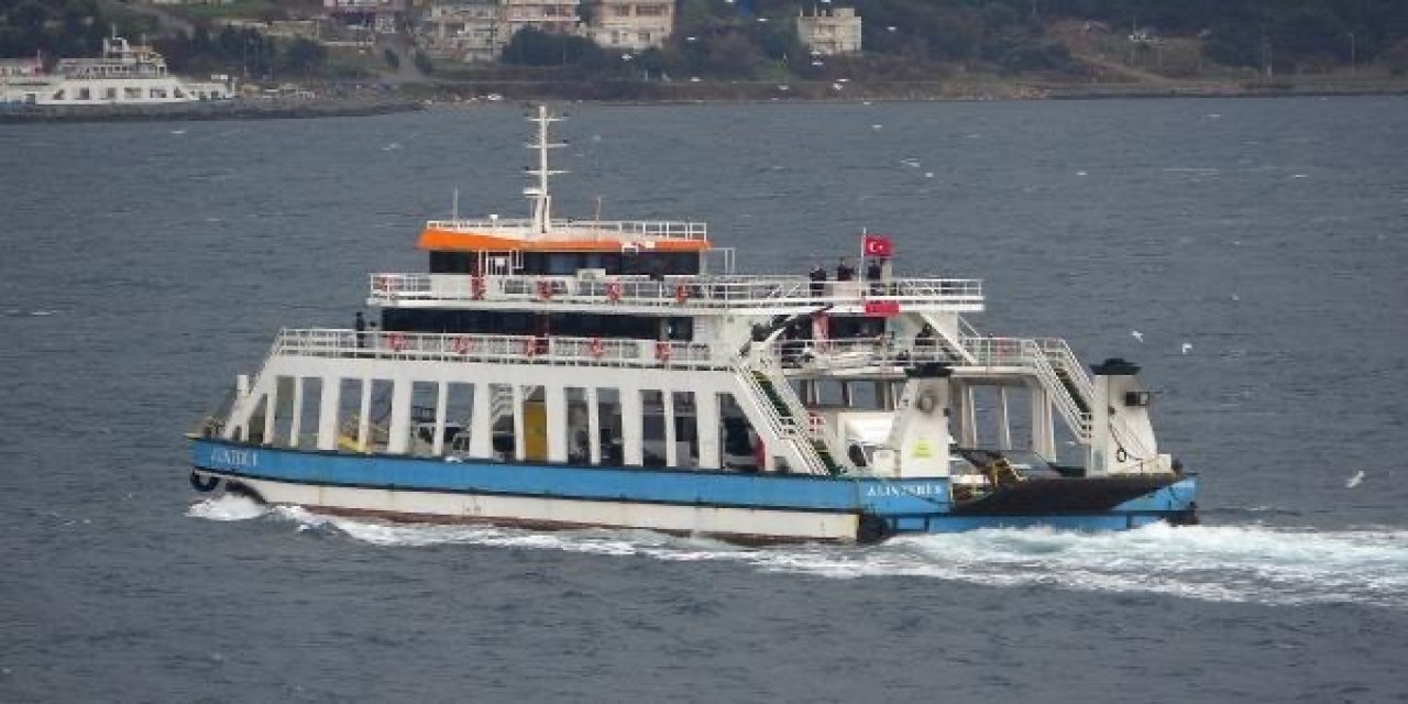 Gökçeada ve Bozcaada’ya feribot seferleri yapılamıyor