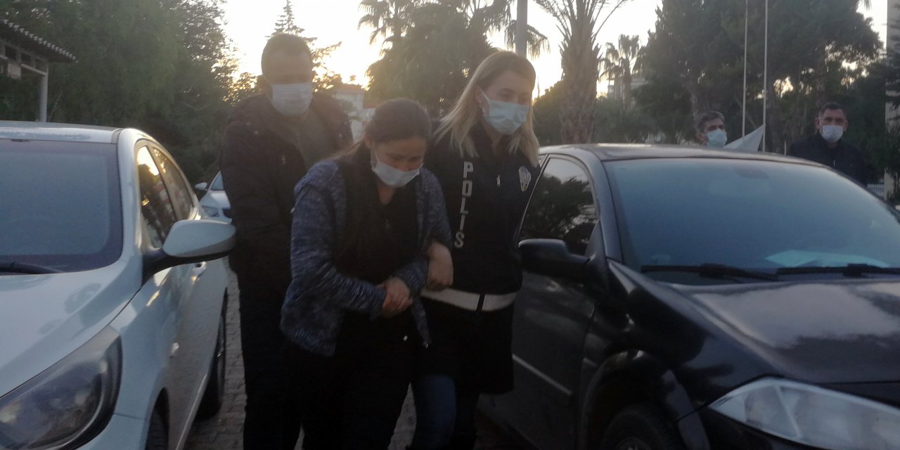 Eşi Ali'yi öldürdüğünü itiraf eden Alime Toprak, adliyeye sevk edildi