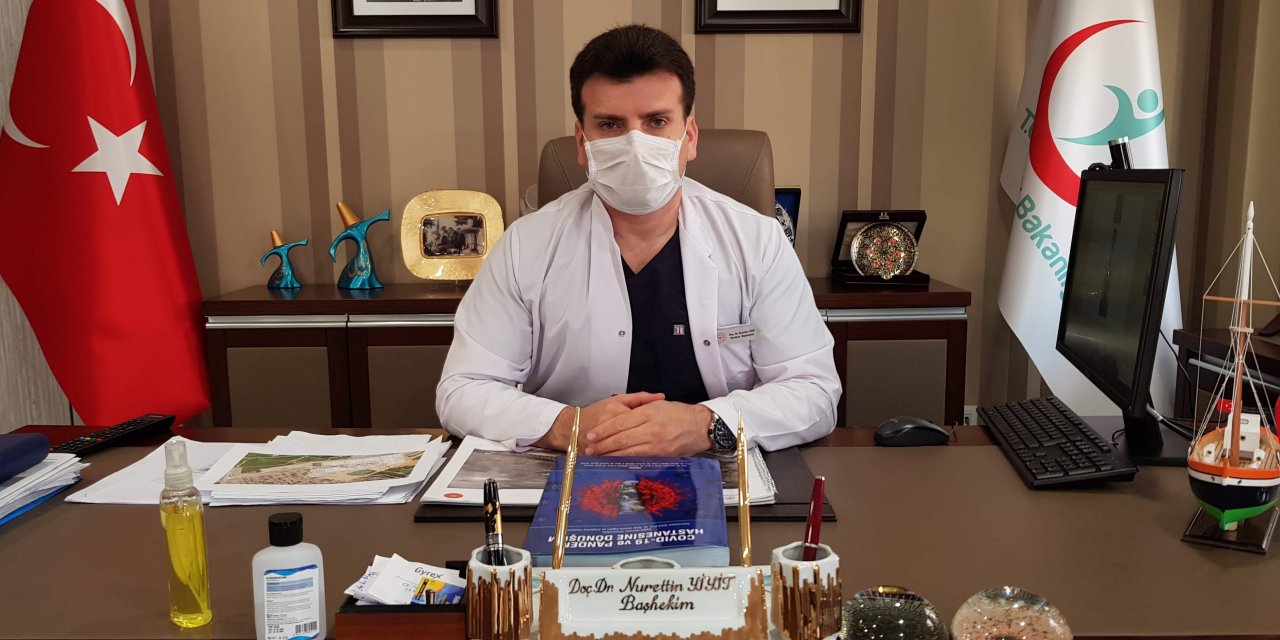 Türkiye’nin en büyük Kovid merkezinde pandeminin kitabı yazıldı