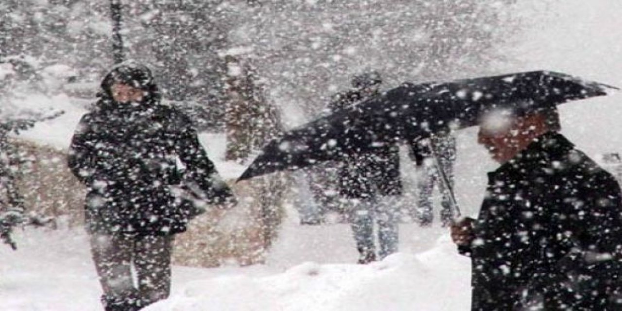 Önce yağmur... Sonra kar!  Meteoroloji uyardı! Sıcaklık 10 derece birden düşecek...