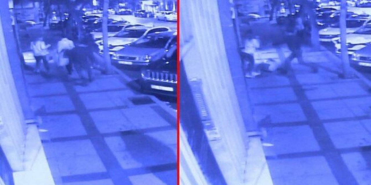 Arkalarından yaklaştı ve peş peşe bıçakladı! İstanbul'un göbeğinde dehşet anları...