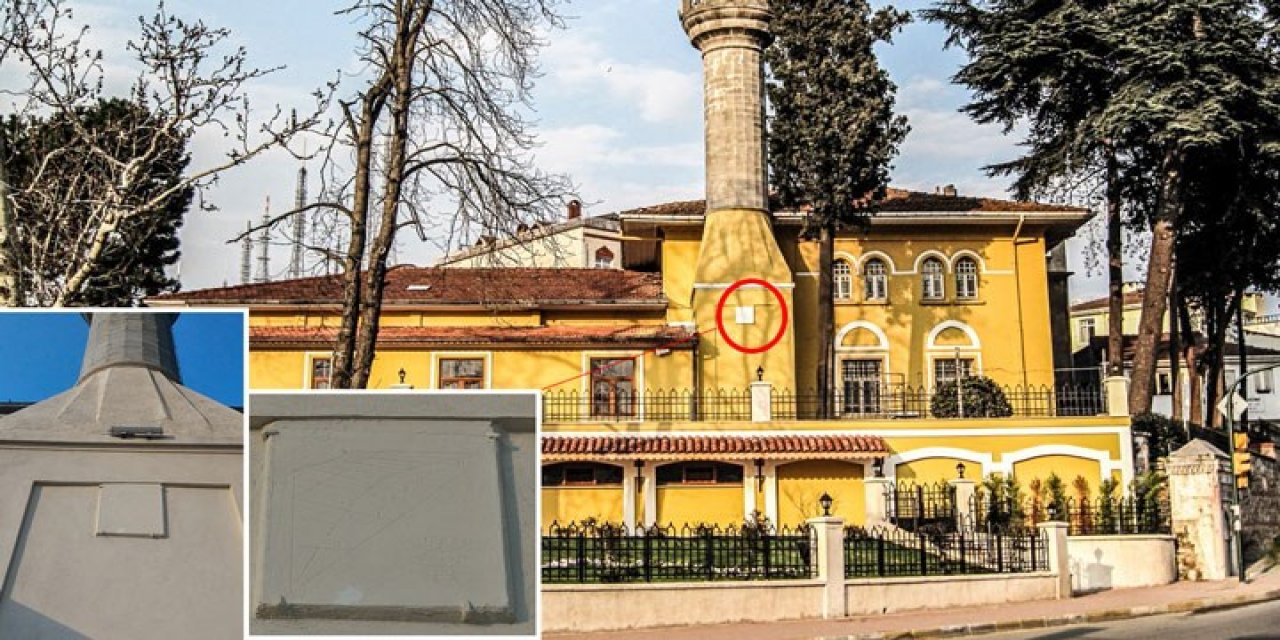 Bir restorasyon skandalı daha! 250 yıllık güneş saatine badana...