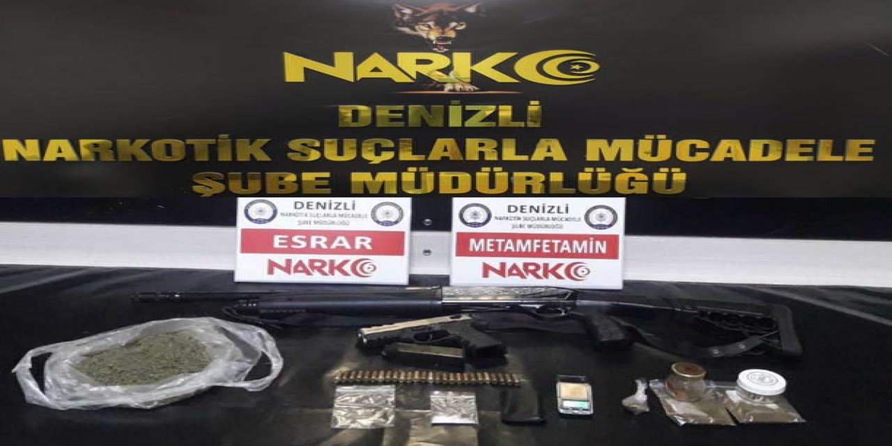 Denizli'deki uyuşturucu operasyonuna 14 tutuklama