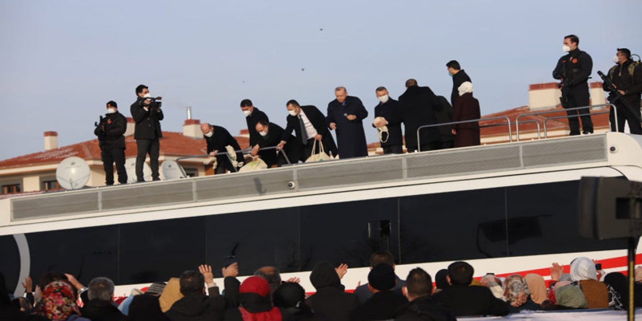 Erdoğan'dan  Elazığ depreminin birinci yıl dönümünde keyif çayı