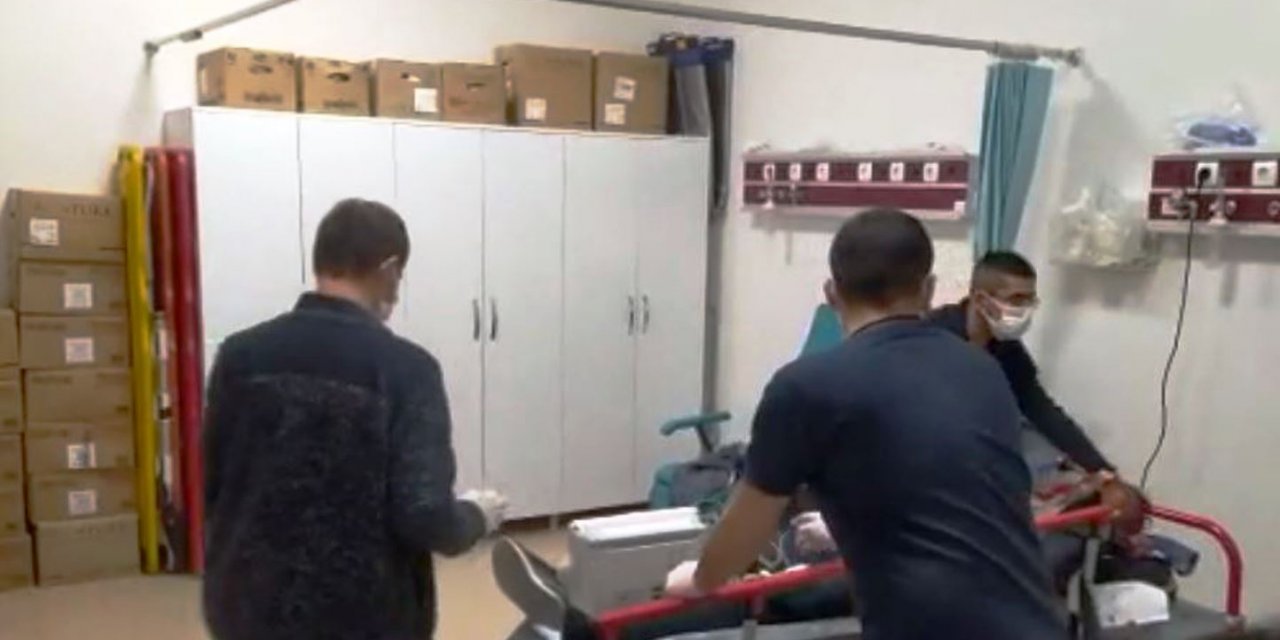 Yolcu minibüsünün çarptığı motosikletin sürücüsü ağır yaralandı