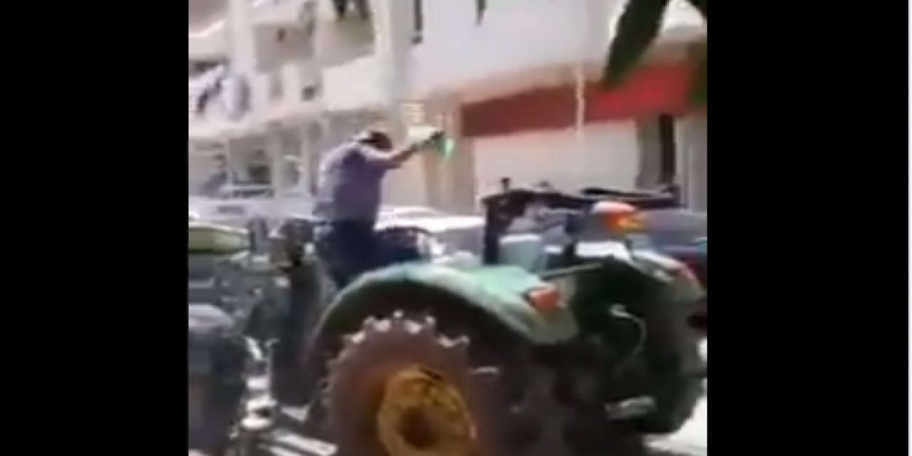 İşte vatandaşın hali... Ziraat Bankası'nın önüne gelen çiftçi, borçları nedeniyle kendini yakmaya çalıştı!