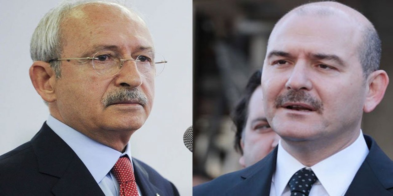 Soylu'dan CHP lideri Kılıçdaroğlu'na suç duyurusu!