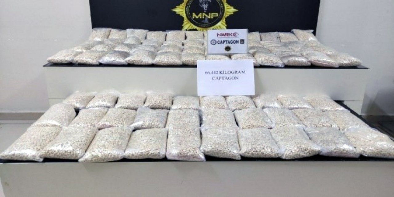 Mersin polisi, bir yılda 308 kilo kokain ele geçirdi