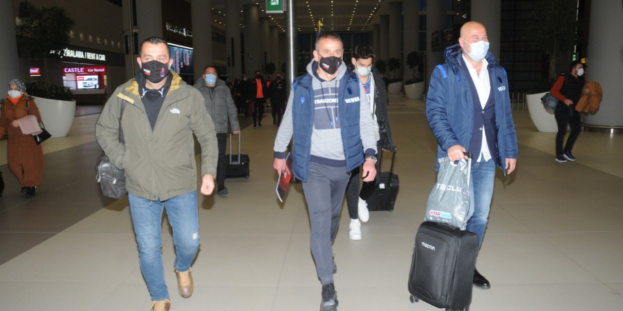 Trabzonspor, Süper Kupa maçı için İstanbul'da