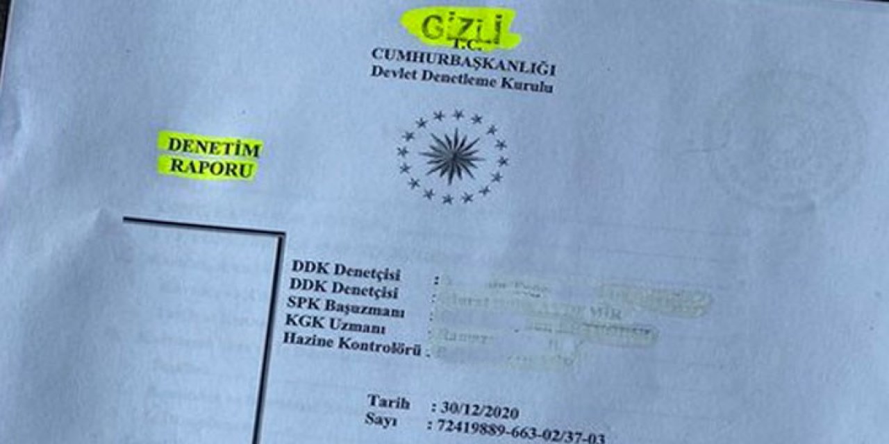Meclis'te "Gizli" damgalı Varlık Fonu denetim raporu krizi! Bilgileri paylaştığımızda suç işlemiş olacak mıyız?