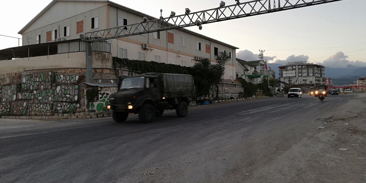 Suriye sınırına askeri sevkiyat