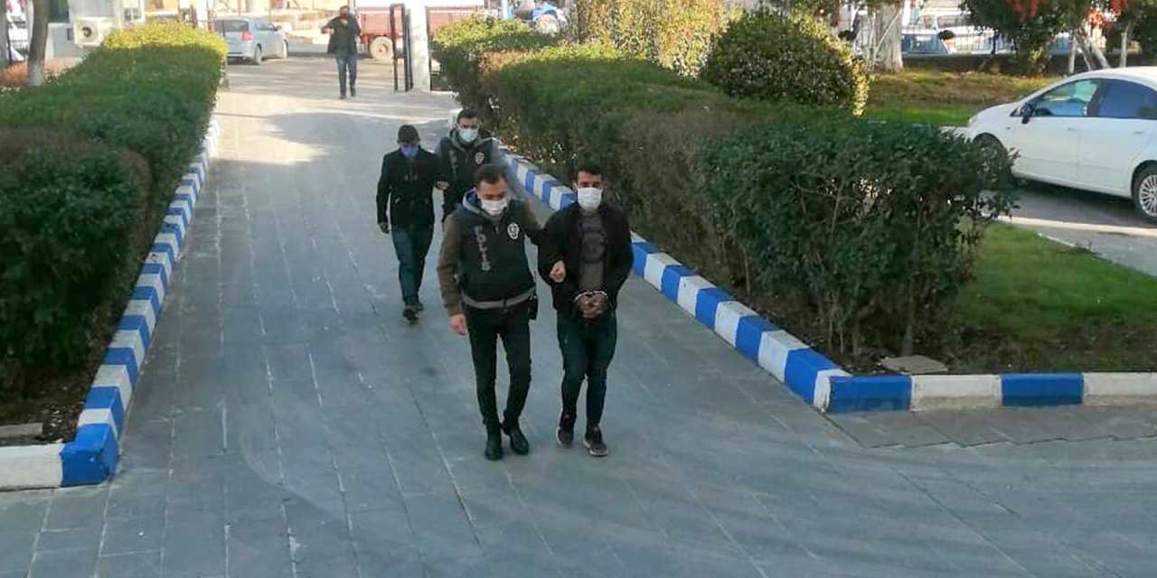 Rögar kapağı hırsızlığına 2 tutuklama