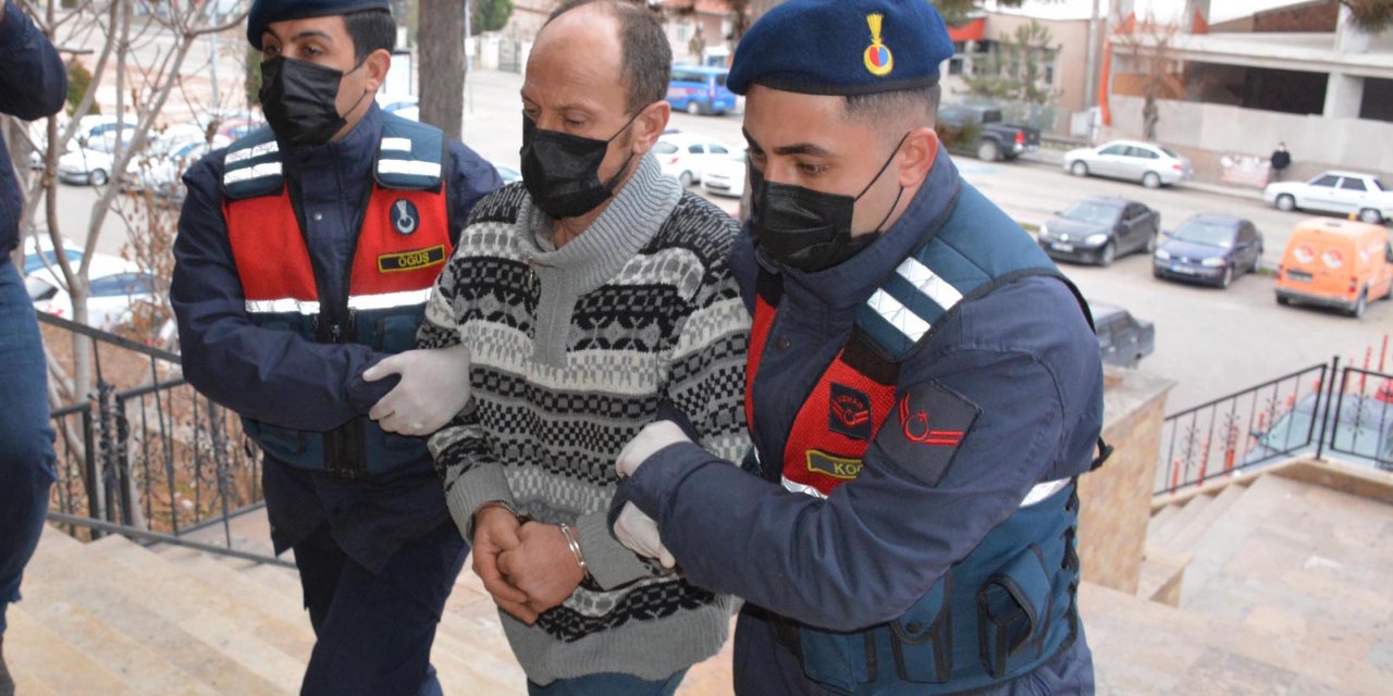 Dedesinin hayatına son veren zanlının evinde uyuşturucu ve tabanca ele geçirildi