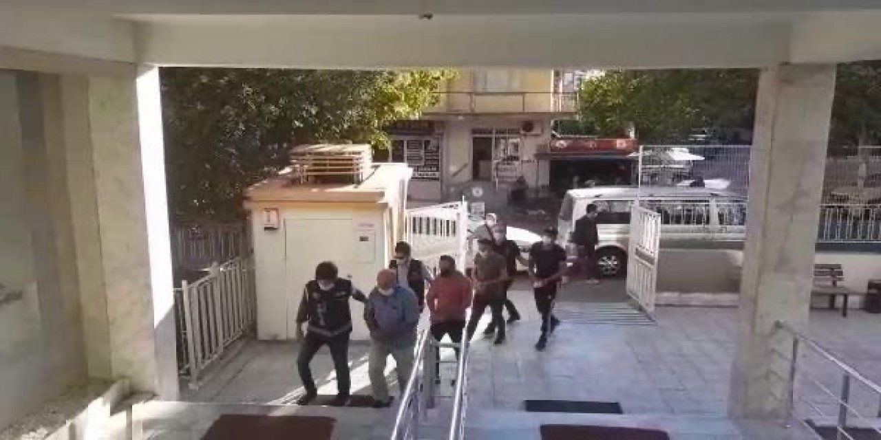 Salihli'de suç örgütüne operasyon: 8 tutuklama