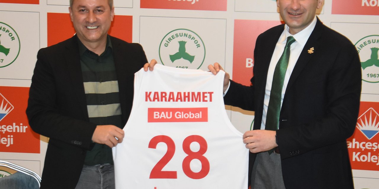 Bahçeşehir Koleji, Giresunspor'un yeni sponsoru oldu