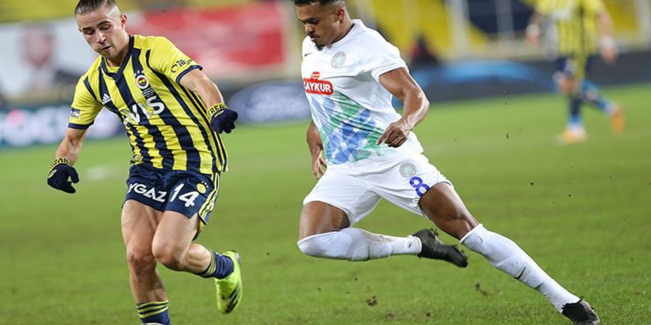 Fenerbahçe - Çaykur Rizespor: 1-0 