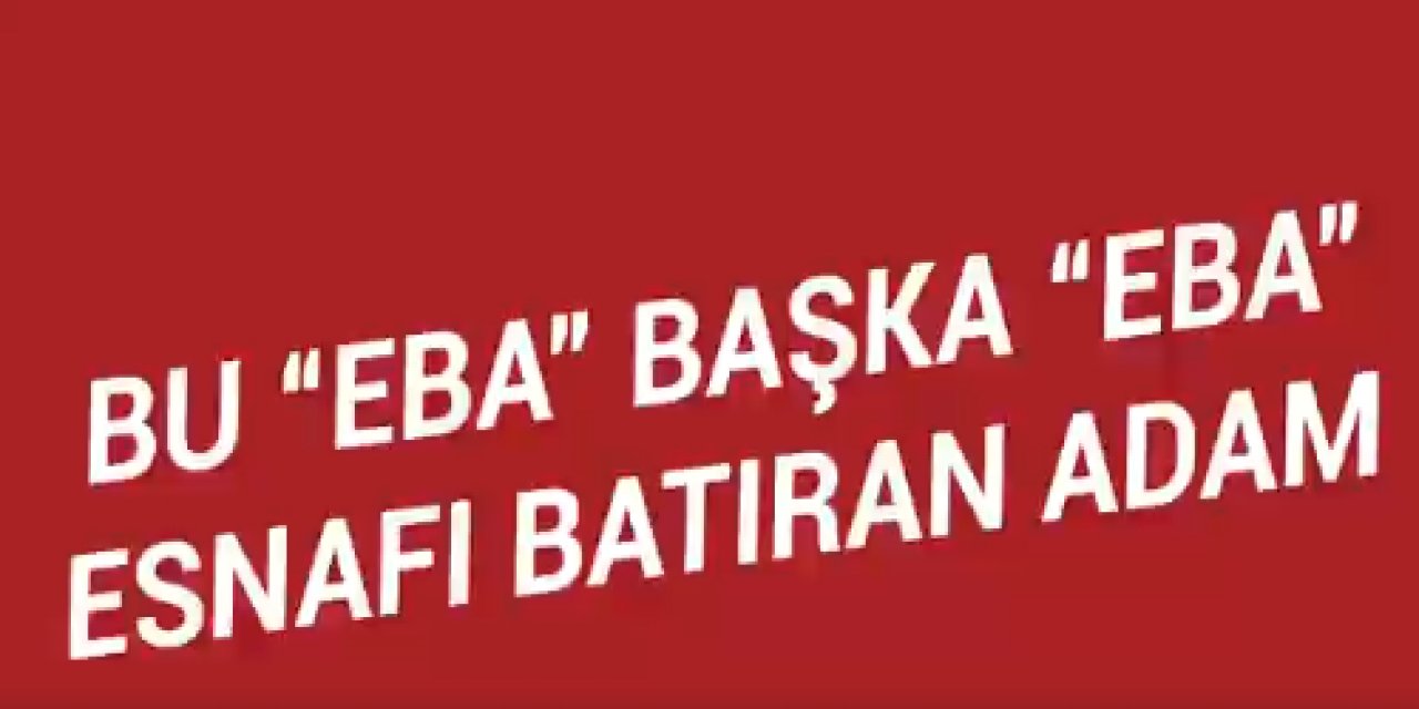 CHP’den çok konuşulacak video... #EsnafıBatıranAdam