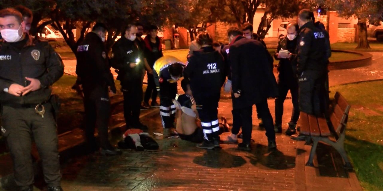 Zeytinburnu'nda bir kişi gasp edilirken bıçaklandı