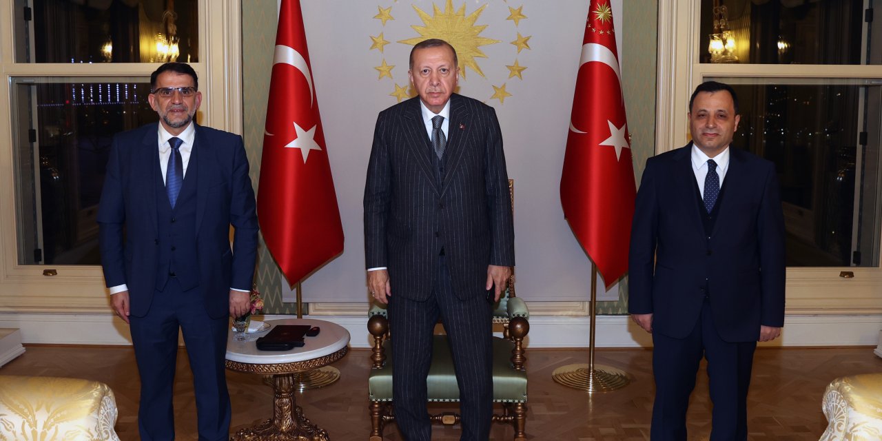 Cumhurbaşkanı Erdoğan, Kuzey Makedonya Anayasa Mahkemesi Başkanını kabul etti 