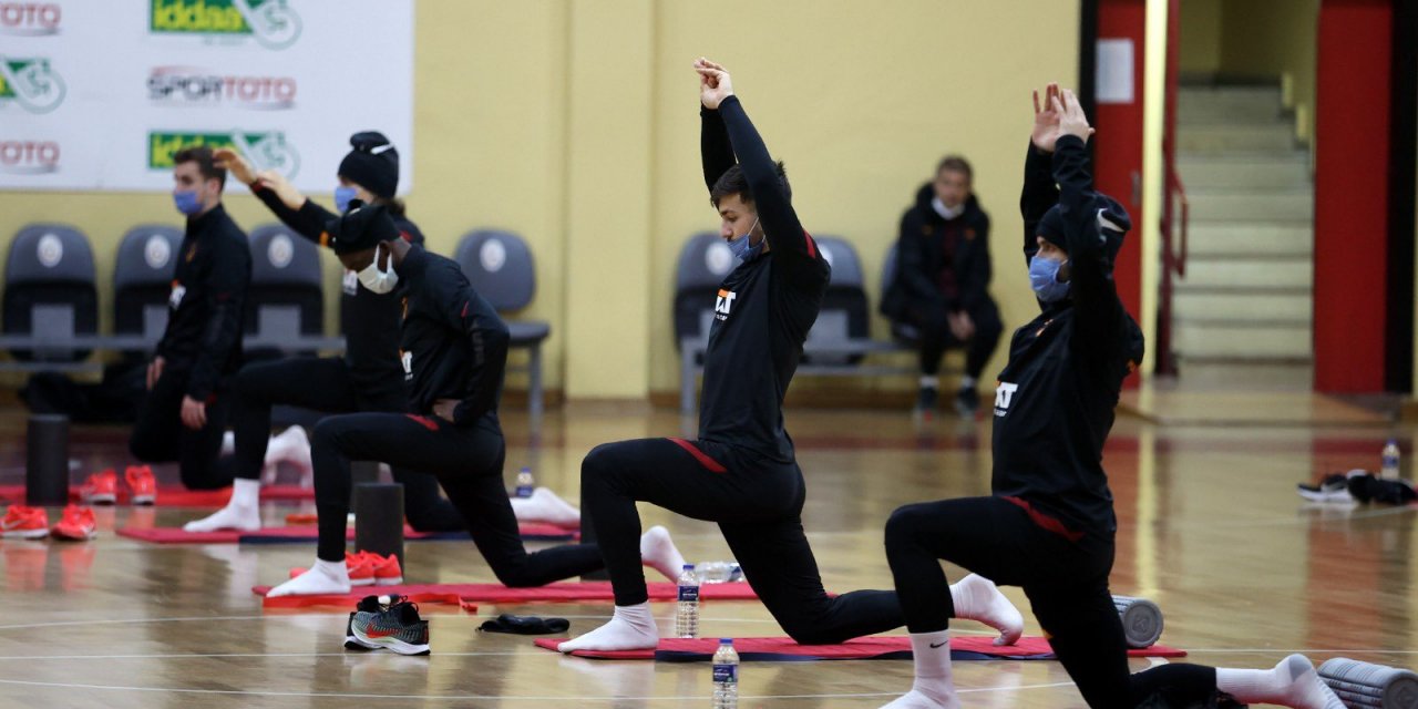 Galatasaray, Başakşehir maçının hazırlıklarına başladı
