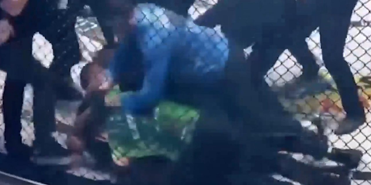Polonya'da karma dövüş turnuvasında arbede