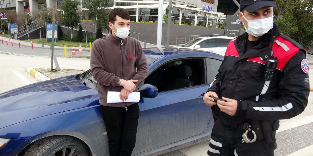 Kısıtlamada izin belgesi olmayan sürücüden, ‘valiyle görüşün’ savunması