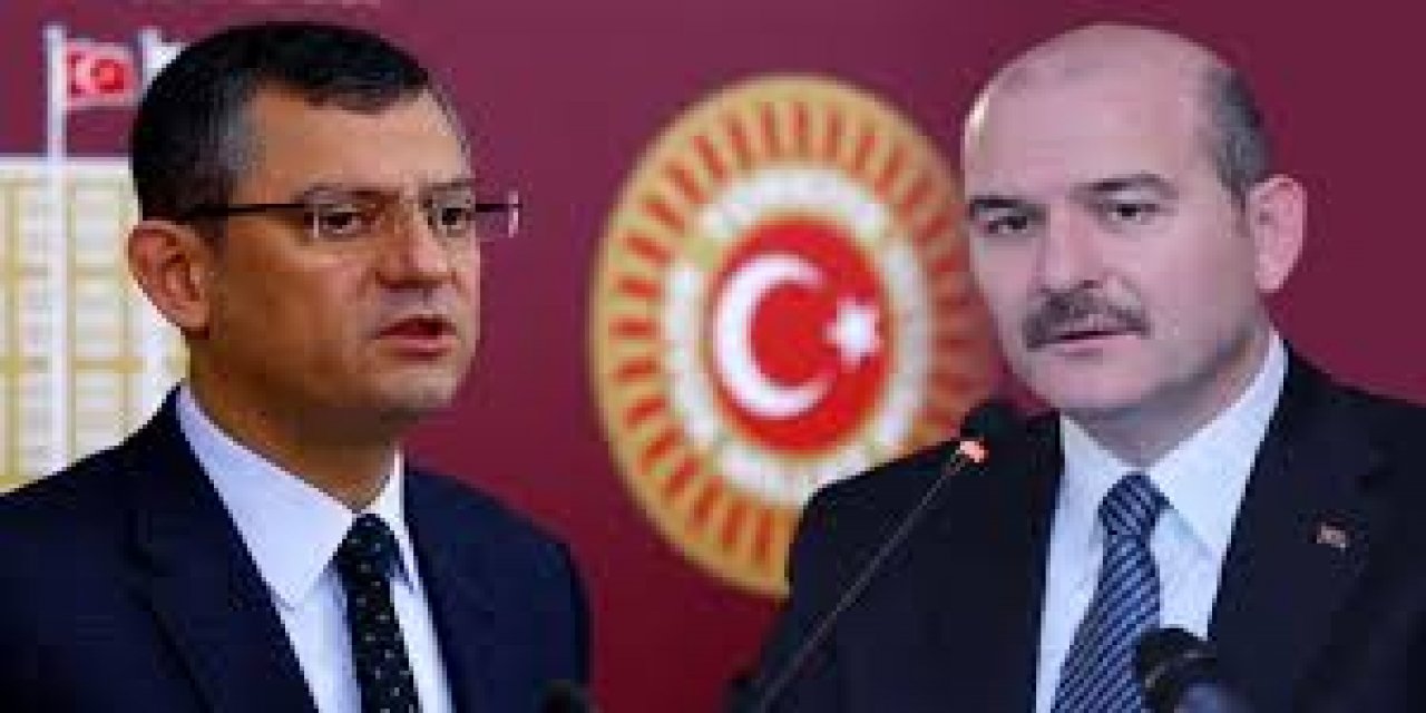 CHP�li Özgür Özel�den Soylu�nun &quot;46&quot; sözlerine çok sert yanıt! 