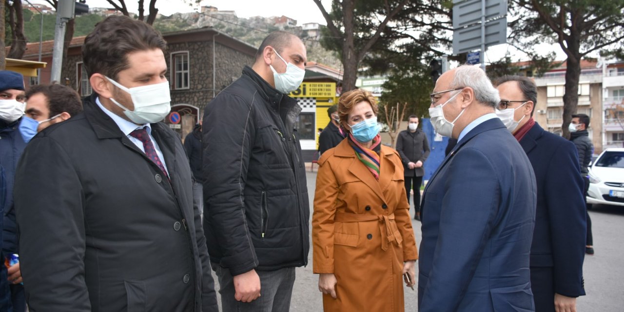 Vali Köşger, küçük Kaan'ın kök hücre bağışı kampanyasına destek verdi