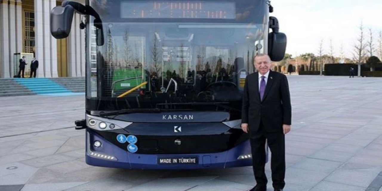 Elektrikli ve sürücüsüz otobüs 'Atak Electric' tanıtıldı