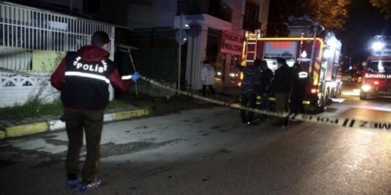TUZLA'DA SOKAKTA DOĞALGAZ PATLAMASI