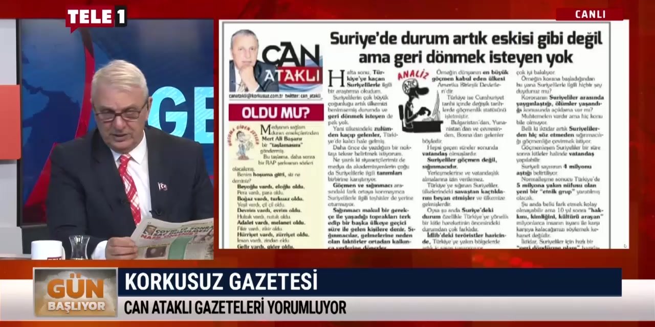 Can Ataklı Türkiye gündemini "rap" ile yorumladı!