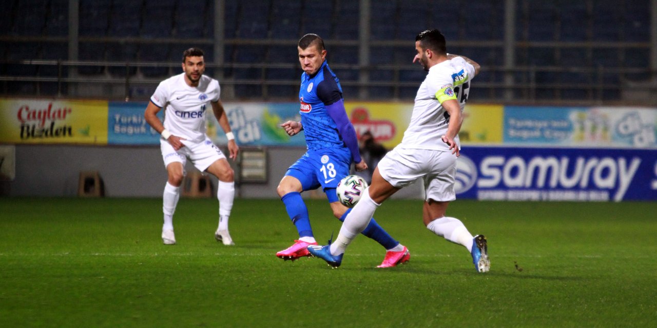 Çaykur Rizespor - Kasımpaşa: 1-1