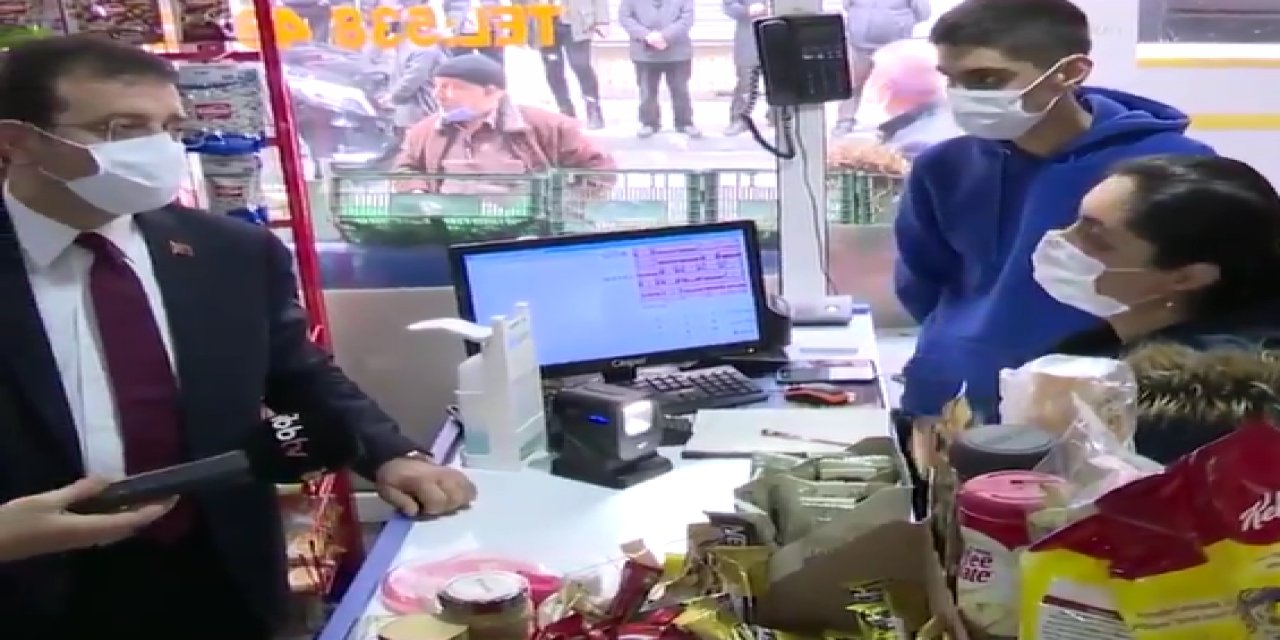 Ekrem İmamoğlu bir dokundu bin ah işitti! Bakkal tek tek anlattı: “Adam, ‘Çocuğum evde aç’ deyince, ne diyebilirsin?”