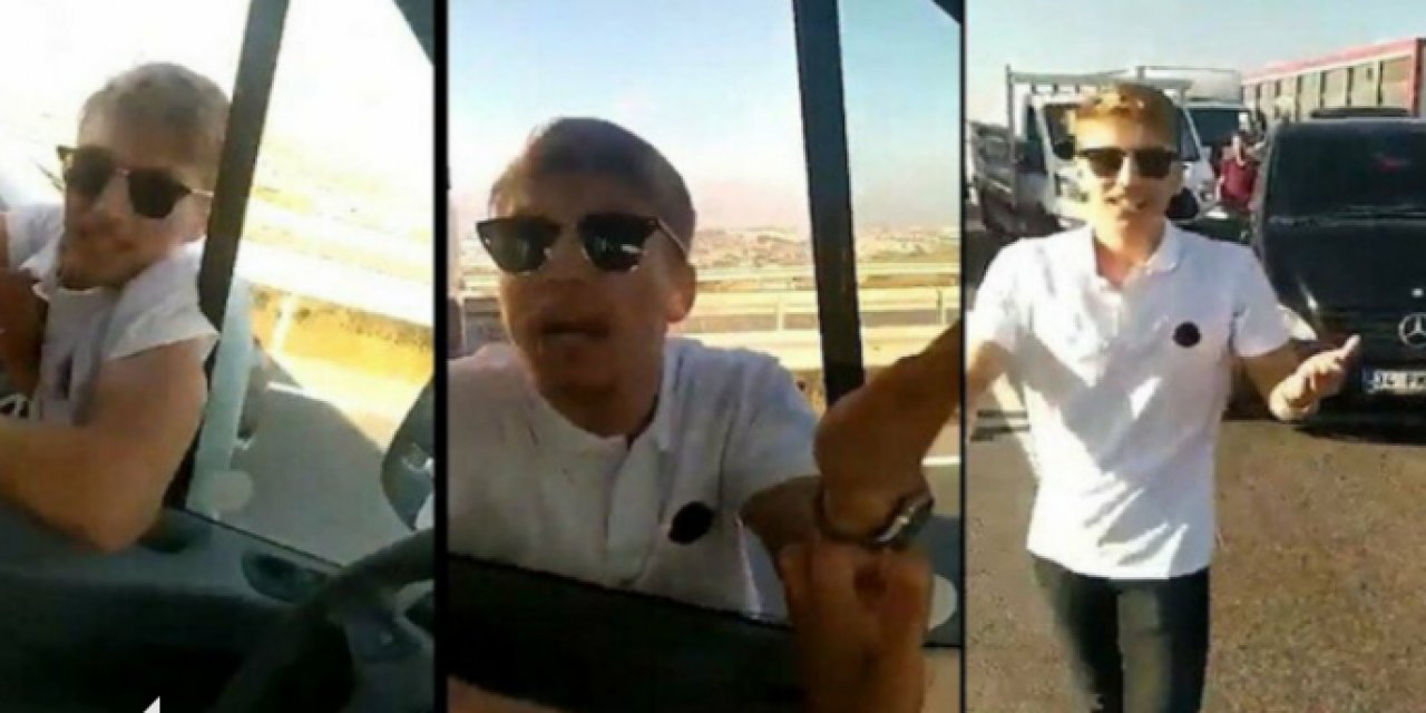 Tartıştığı sürücüyü 7 yerinden bıçaklamıştı...  "Çakarlı maganda" ilk kez hakim karşısına çıktı! Bakın kendini nasıl savundu?