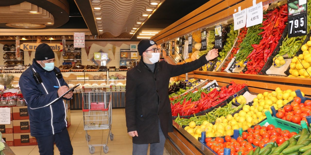 Erciş'te zabıta ekiplerinden fahiş fiyat denetimi