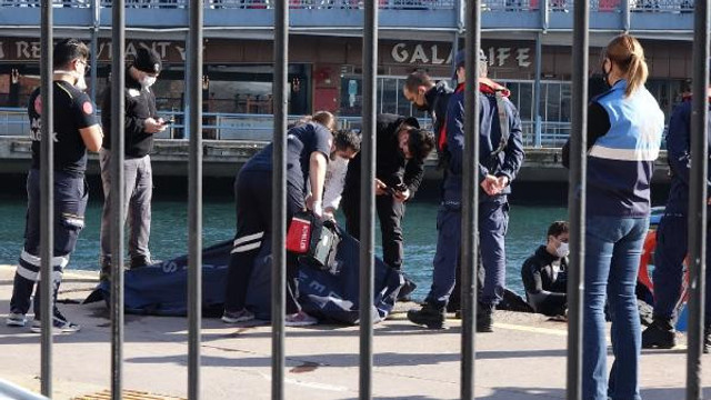 İstanbul'un Karaköy Sahili'nde denizden ceset çıkarıldı