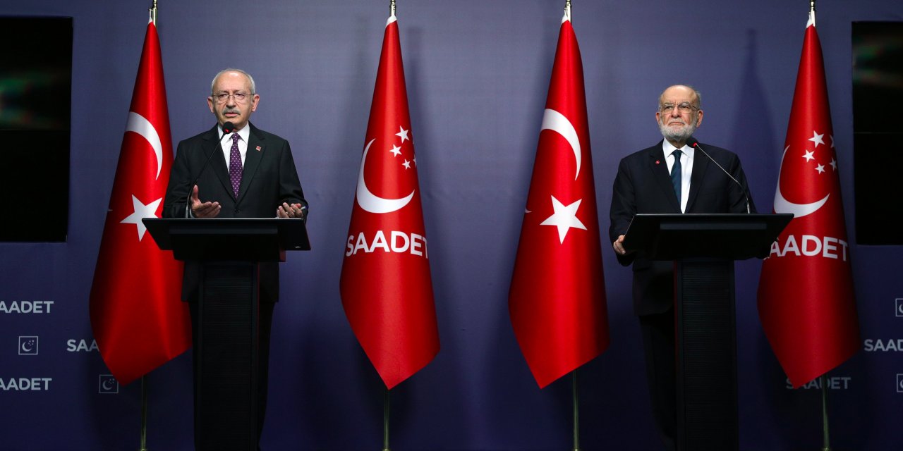 Kılıçdaroğlu, Karamollaoğlu'nu ziyaret etti