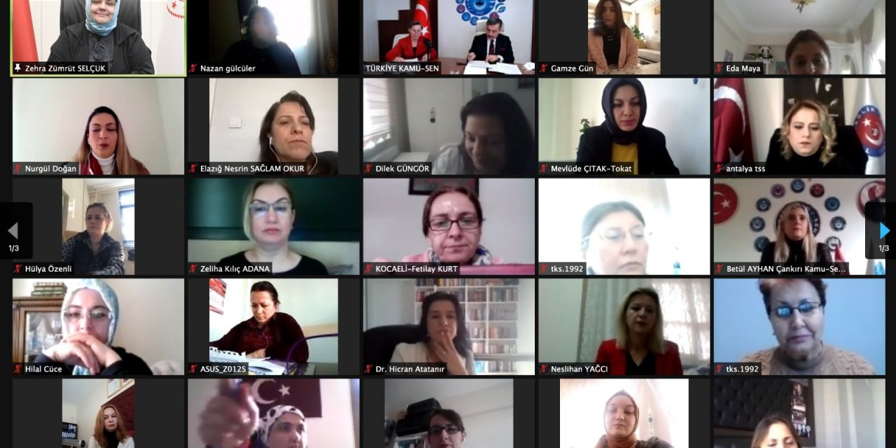 Bakan Selçuk: Kadına yönelik şiddete karşı birlikte hareket etmeliyiz