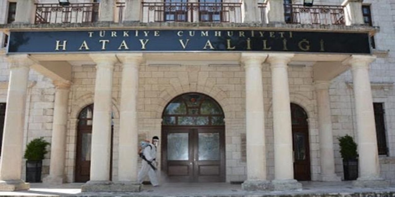 Hatay'da toplantı ve gösteri yürüyüşlerine 15 günlük yasak getirildi