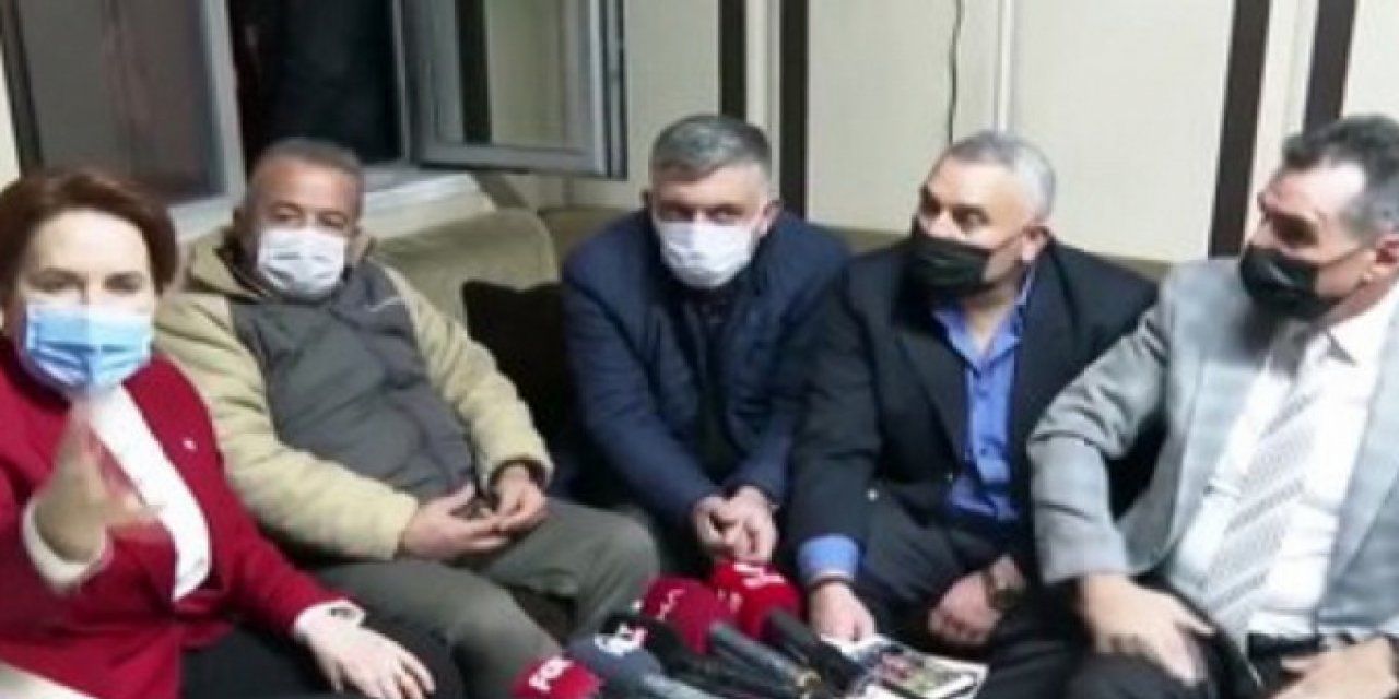 “PİJAMAMLA GELDİM ÇOK ÖZÜR DİLİYORUM AMA ACİL…”:  Meral Akşener'in Karum Taksi Durağı ziyareti sırasında durağa koşarak gelen bir annenin feryadı