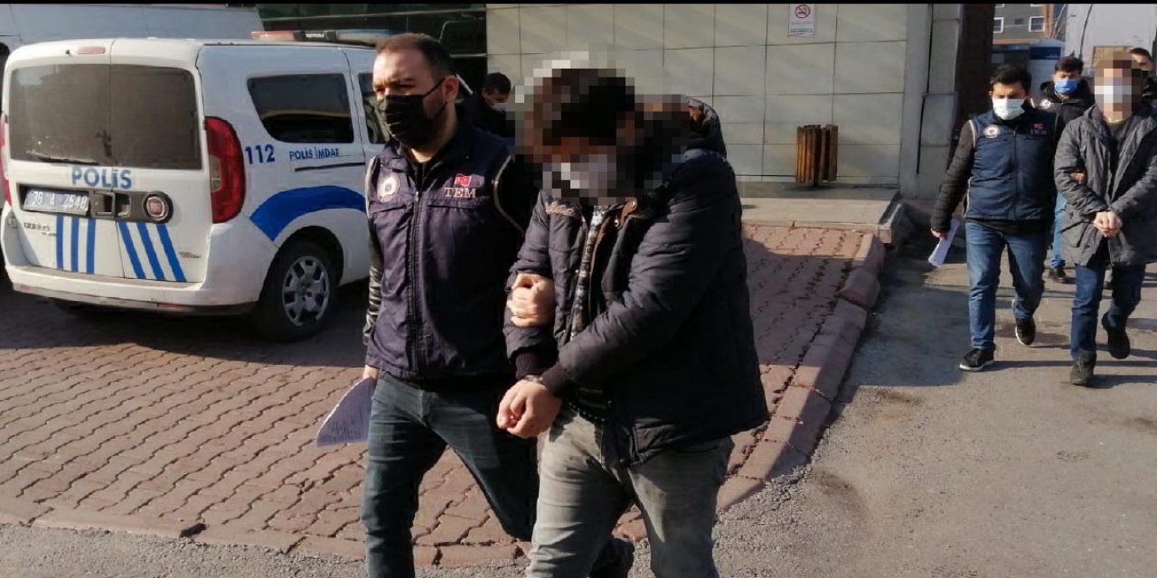 Kayseri'de FETÖ operasyonunda 7 şüpheli adliyeye sevk edildi