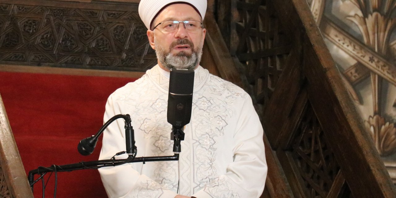 Diyanet İşleri Başkanı Ali Erbaş: Gençlerimiz, bizi güçlü kılan en büyük imkan ve zenginliğimizdir