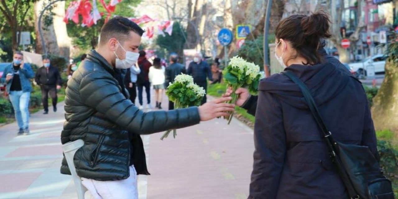 Gündüz çiçekçi, akşam süper lig sporcusu!