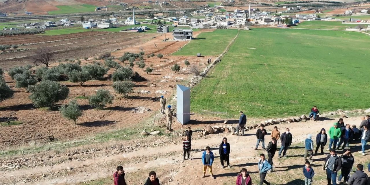 Jandarmanın Göbeklitepe’deki metal blok nöbeti
