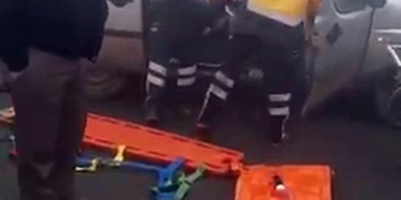 Sisli havada 6 araç birbirine girdi, kaza yerini görüntüleyen sürücü 'hız' siteminde bulundu