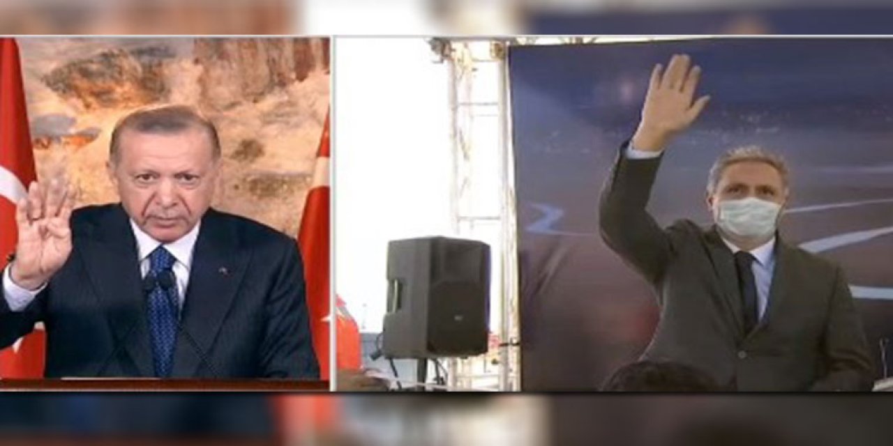 Cumhurbaşkanı Erdoğan'dan "Rabia selamı"nı unutan vekile uyarı! Bakın nasıl seslendi?