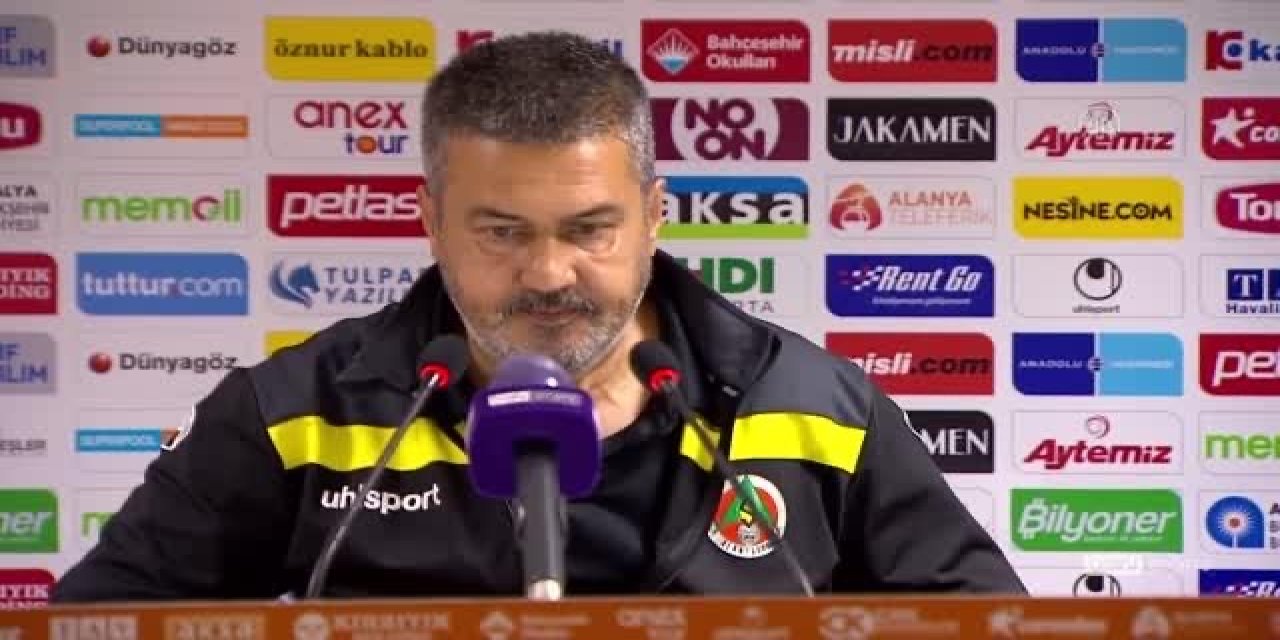 "O GERGİNLİK, ŞAHSİ" Aytemiz Alanyaspor - Çaykur Rizespor maçının ardından