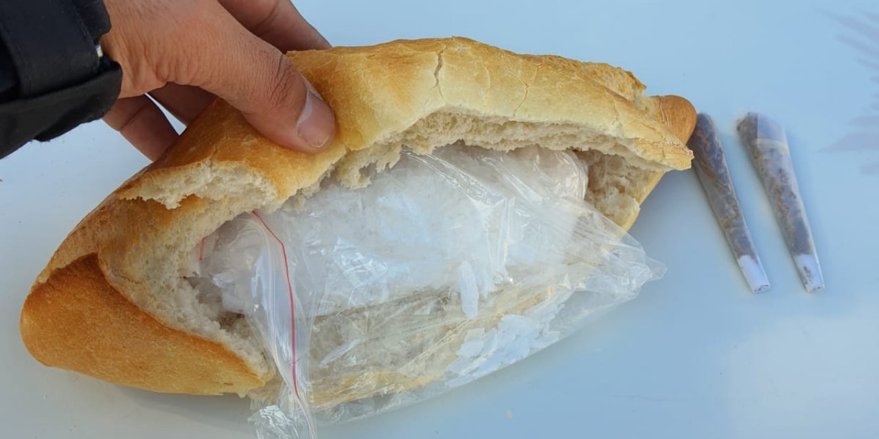 Ankara'da ekmek arasında uyuşturucu sevkiyatına 2 gözaltı