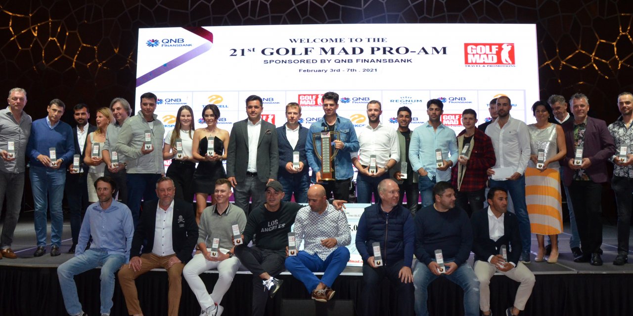 21. Golf-Mad Pro-Am Turnuvası sona erdi